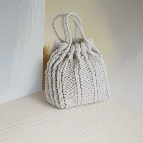 Túi xách macrame lớn